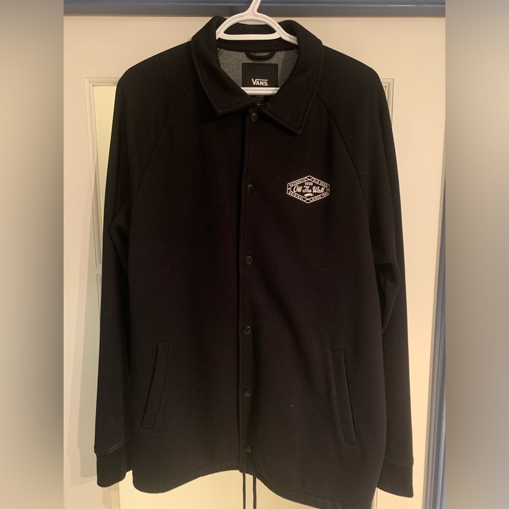 Vans button up sweater